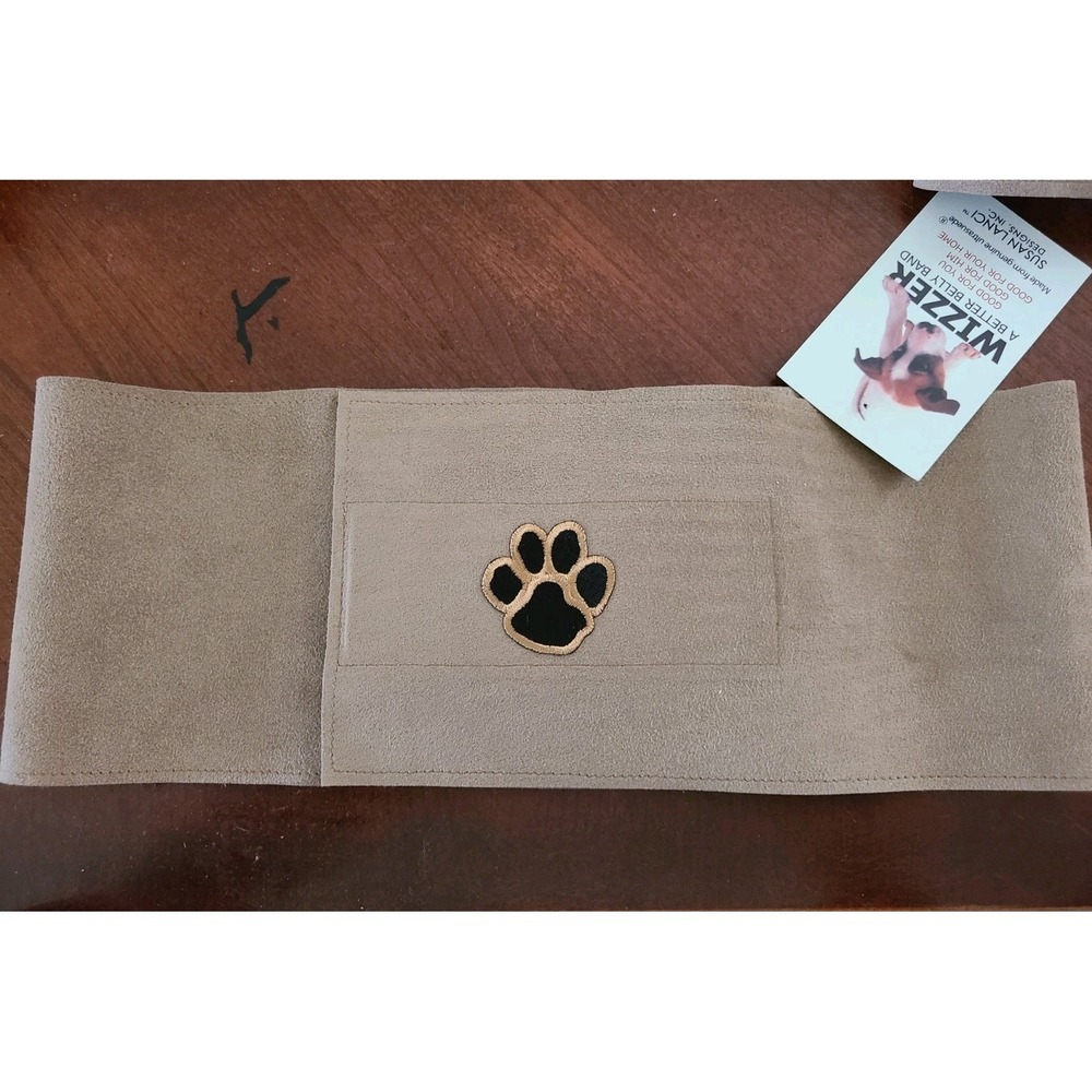 Wizzer (Belly Band) Susan Lanci X-Large NWT Ultrasuede Made In USA